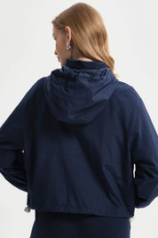Chaqueta Mujer Cortaviento Azul
