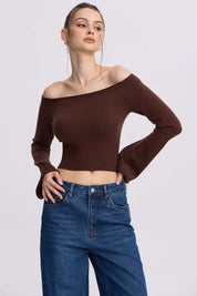 Sweater Mujer Bardot Cafe