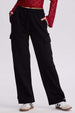 Pantalón Buzo Mujer Cargo Negro