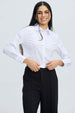 Blusa Mujer Basta Redonda Blanco
