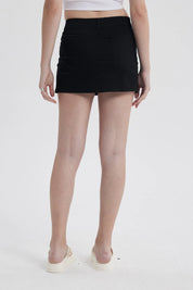 Falda Mujer Contraste Negro