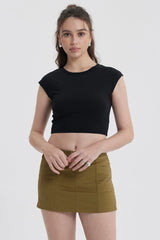 Polera Mujer Rayas Negro