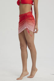 Falda Mujer Malla Rosado