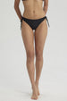 Traje de Baño Mujer Calzón Bikini Cordón Negro