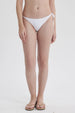 Traje de Baño Mujer Calzón Bikini Lazo Blanco