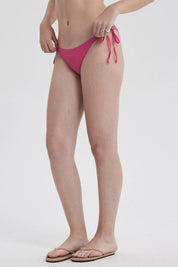 Traje de Baño Mujer Calzón Bikini Lazo Fucsia