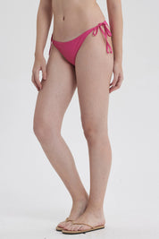 Traje de Baño Mujer Calzón Bikini Lazo Fucsia
