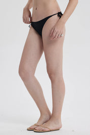 Traje de Baño Mujer Calzón Bikini Lazo Negro