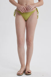 Traje de Baño Mujer Calzón Bikini Lazo Verde