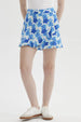 Short Mujer Print Azul