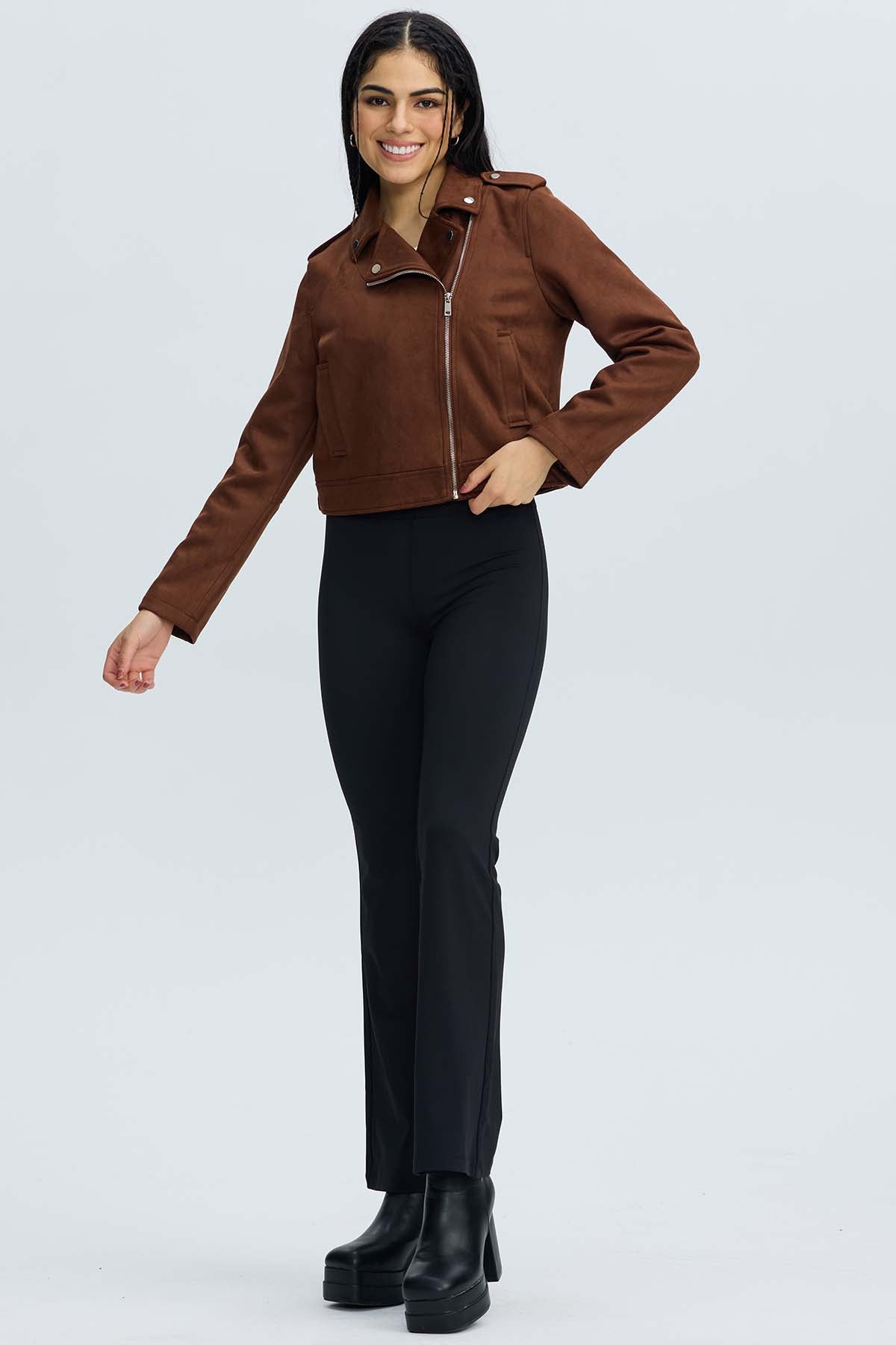 Chaqueta Mujer Biker Cafe