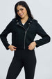 Chaqueta Mujer Biker Negro