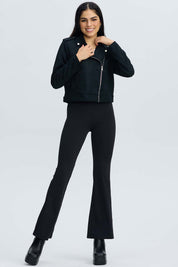 Chaqueta Mujer Biker Negro