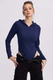 Polera Mujer Body Azul
