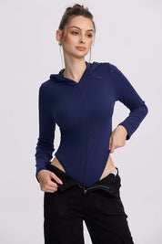 Polera Mujer Body Azul