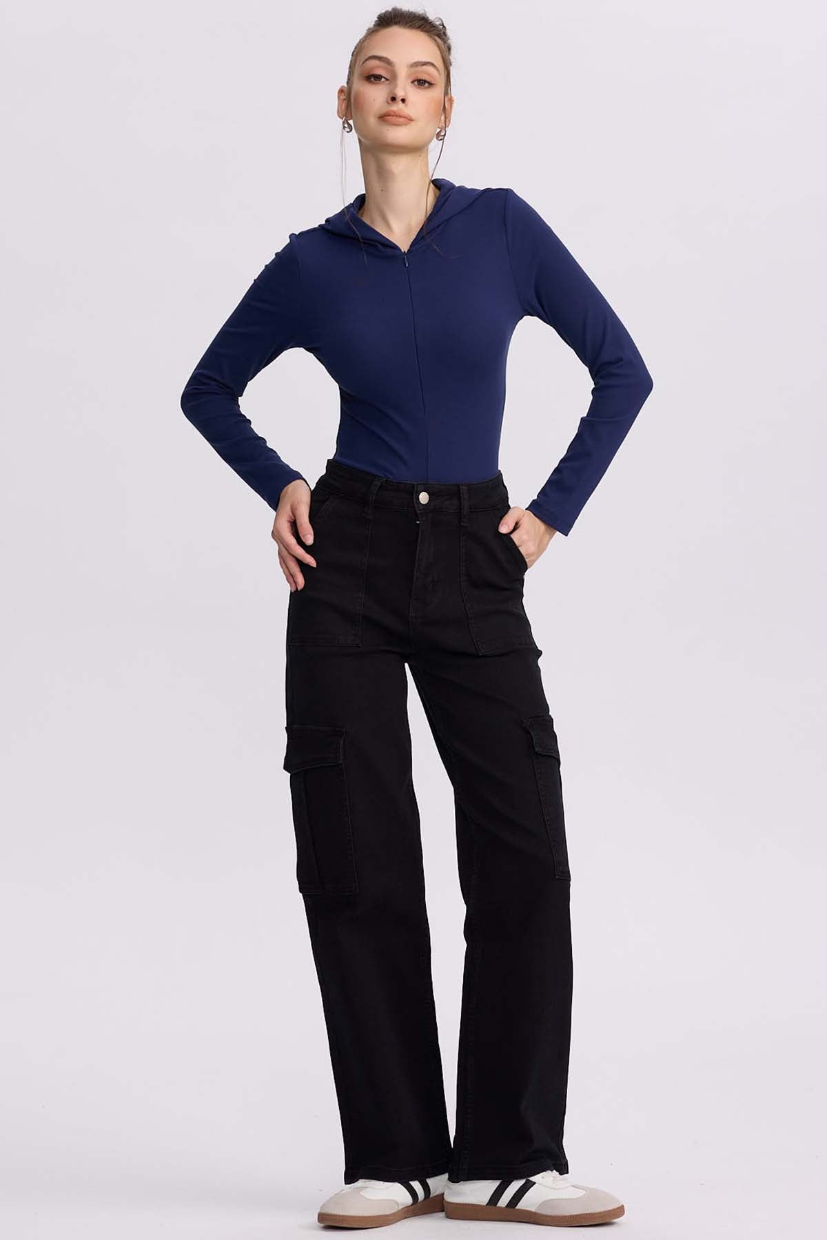 Polera Mujer Body Azul