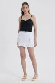 Short Mujer Vuelos Blanco