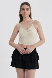 Peto Mujer Twist Beige