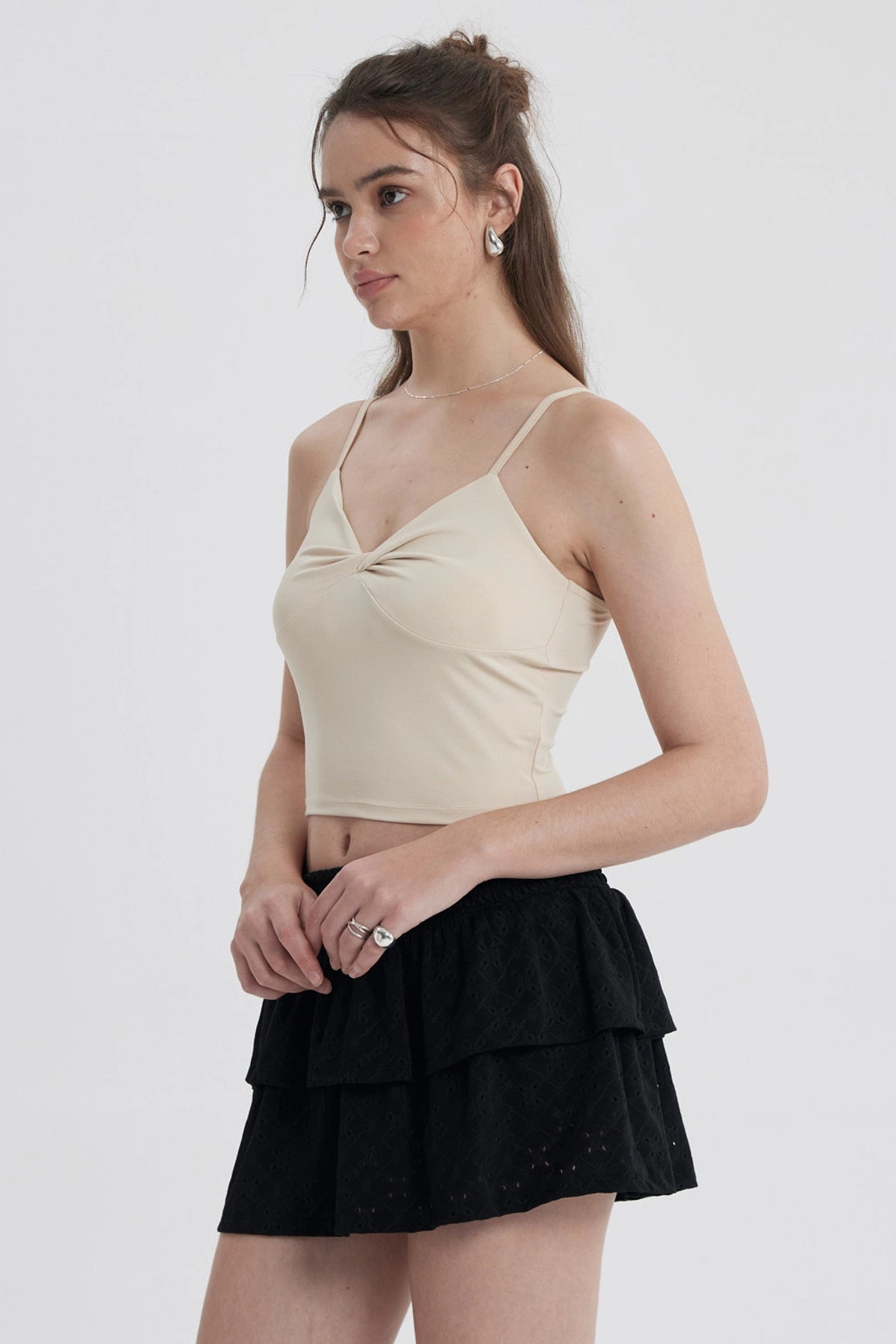 Peto Mujer Twist Beige