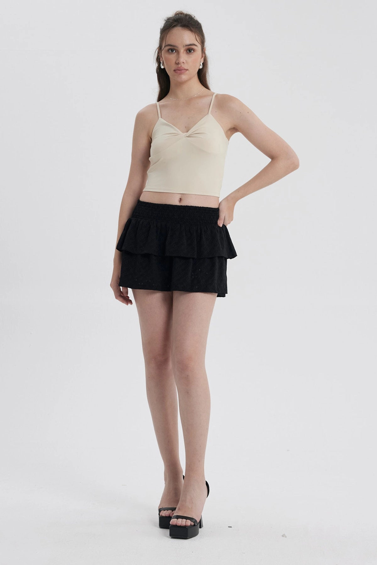 Peto Mujer Twist Beige