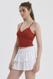 Peto Mujer Twist Terracota