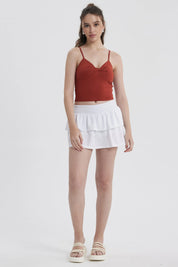 Peto Mujer Twist Terracota