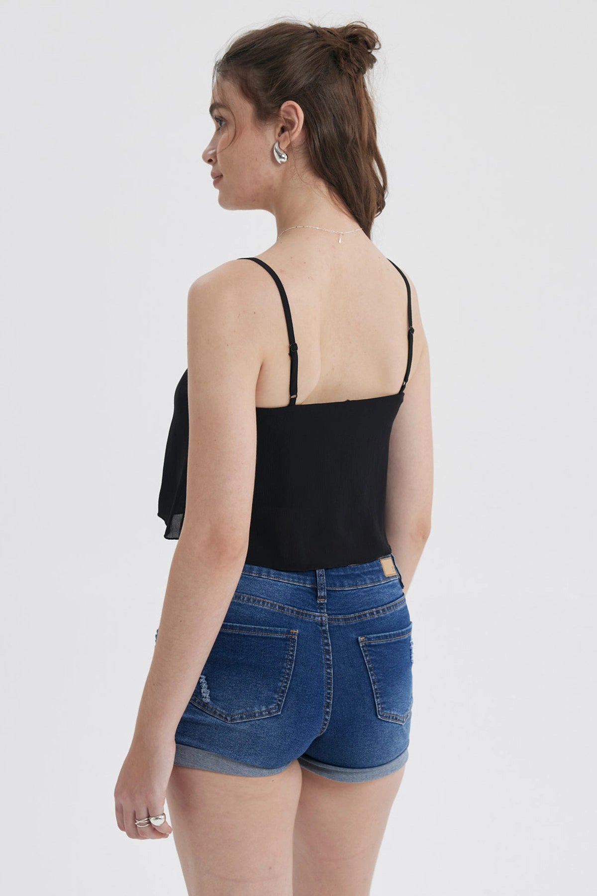 Peto Mujer Pabilo Bicapa Negro