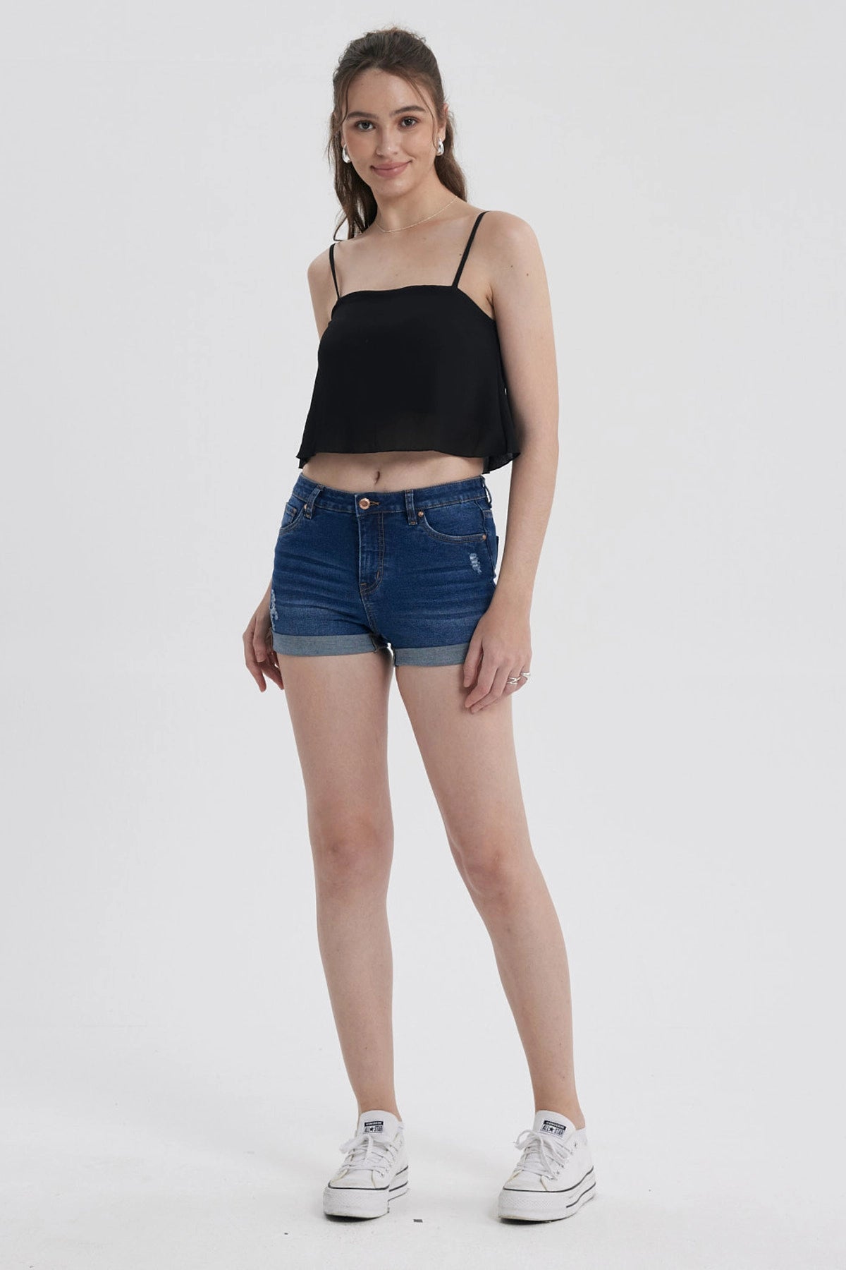 Peto Mujer Pabilo Bicapa Negro