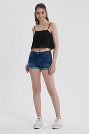 Peto Mujer Pabilo Bicapa Negro