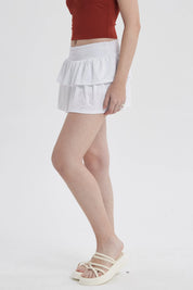 Falda Mujer Vuelo Broderie Blanco