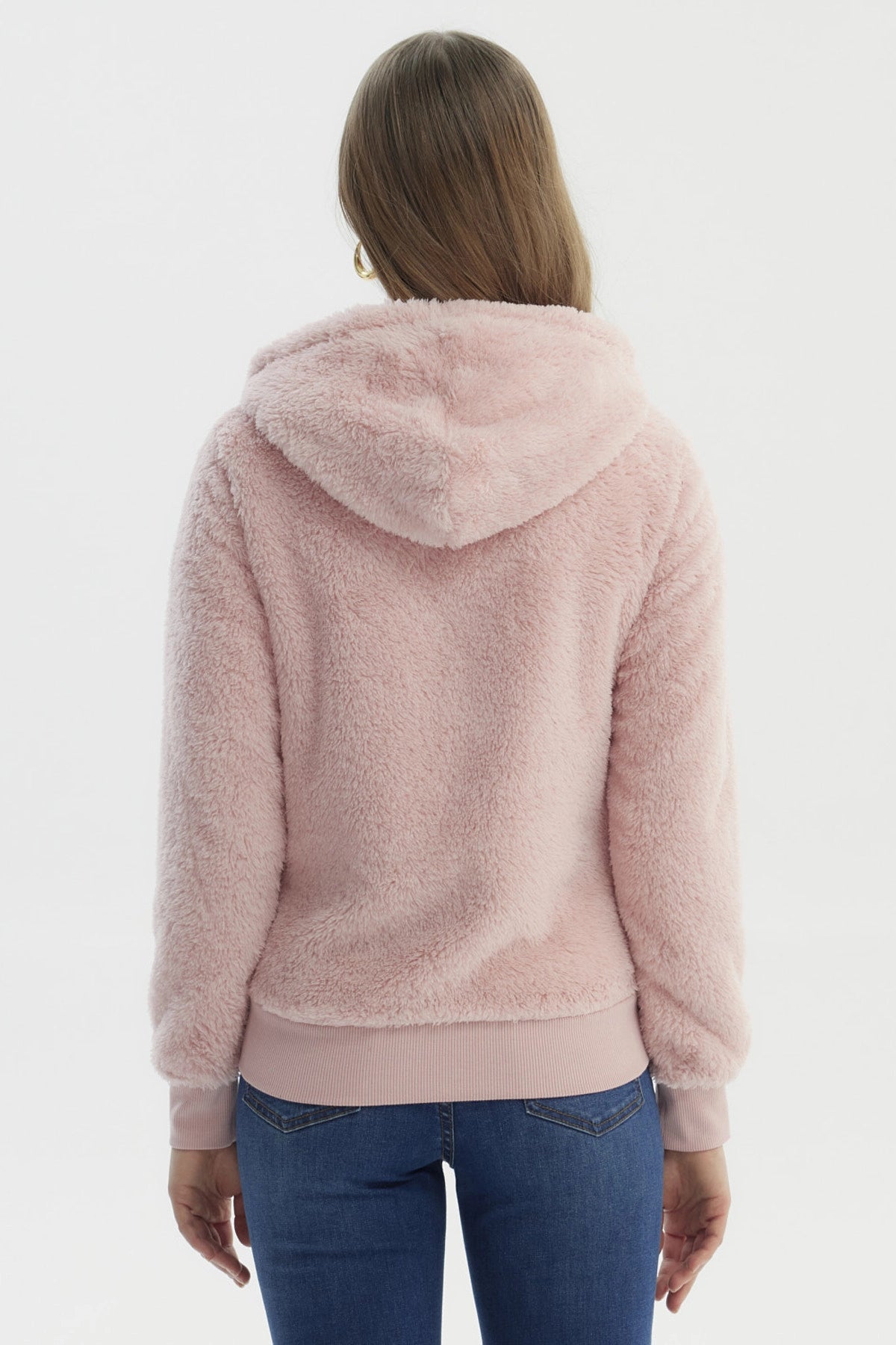 Polar Mujer Peludo Rosado