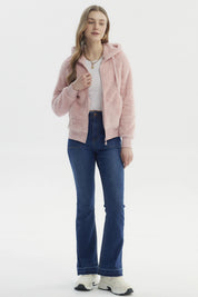 Polar Mujer Peludo Rosado