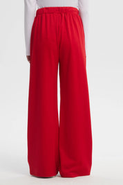 Pantalón Mujer Sastrero Pretina Cordón Rojo