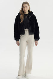 Chaqueta Mujer Juvenil Negro