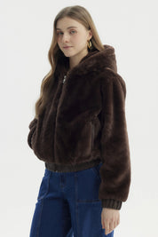 Chaqueta Mujer Juvenil Chocolate