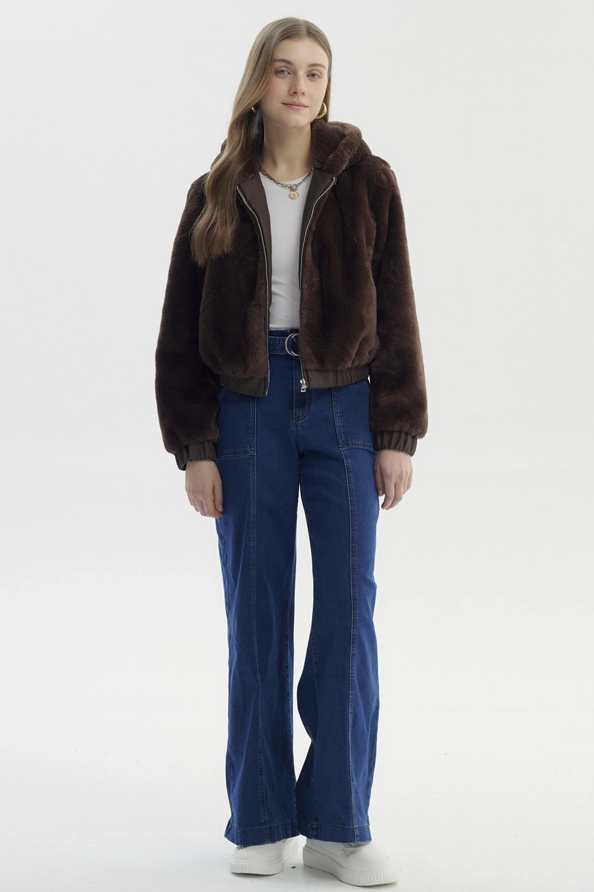 Chaqueta Mujer Juvenil Chocolate