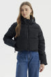 Parka Mujer Wide Acolchado Negro