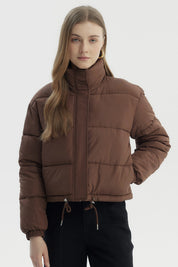 Parka Mujer Puffa Chocolate