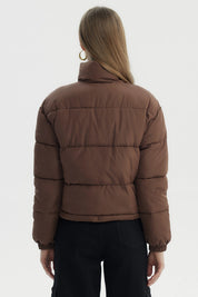 Parka Mujer Puffa Chocolate
