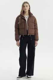 Parka Mujer Puffa Chocolate