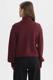 Sweater Mujer Chenille Rojo