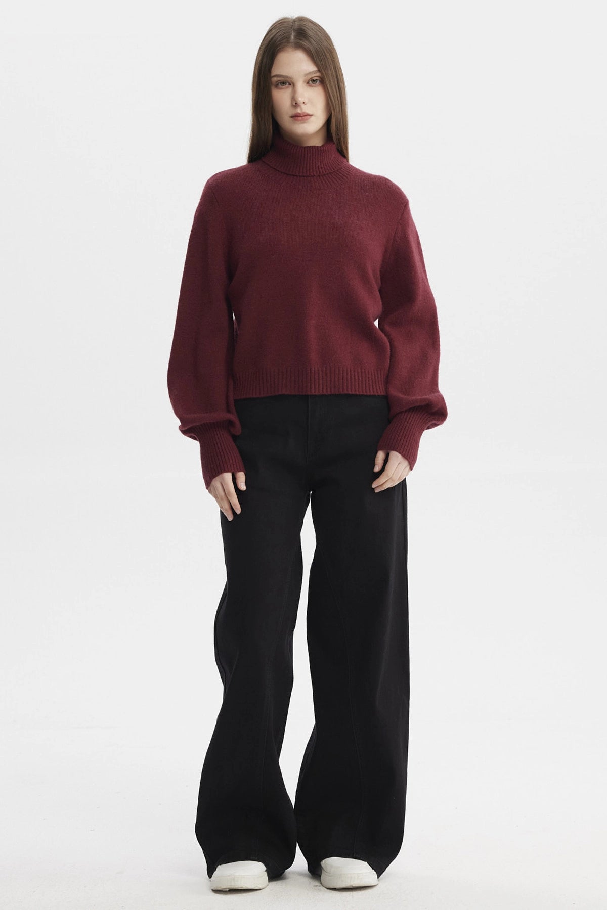 Sweater Mujer Chenille Rojo