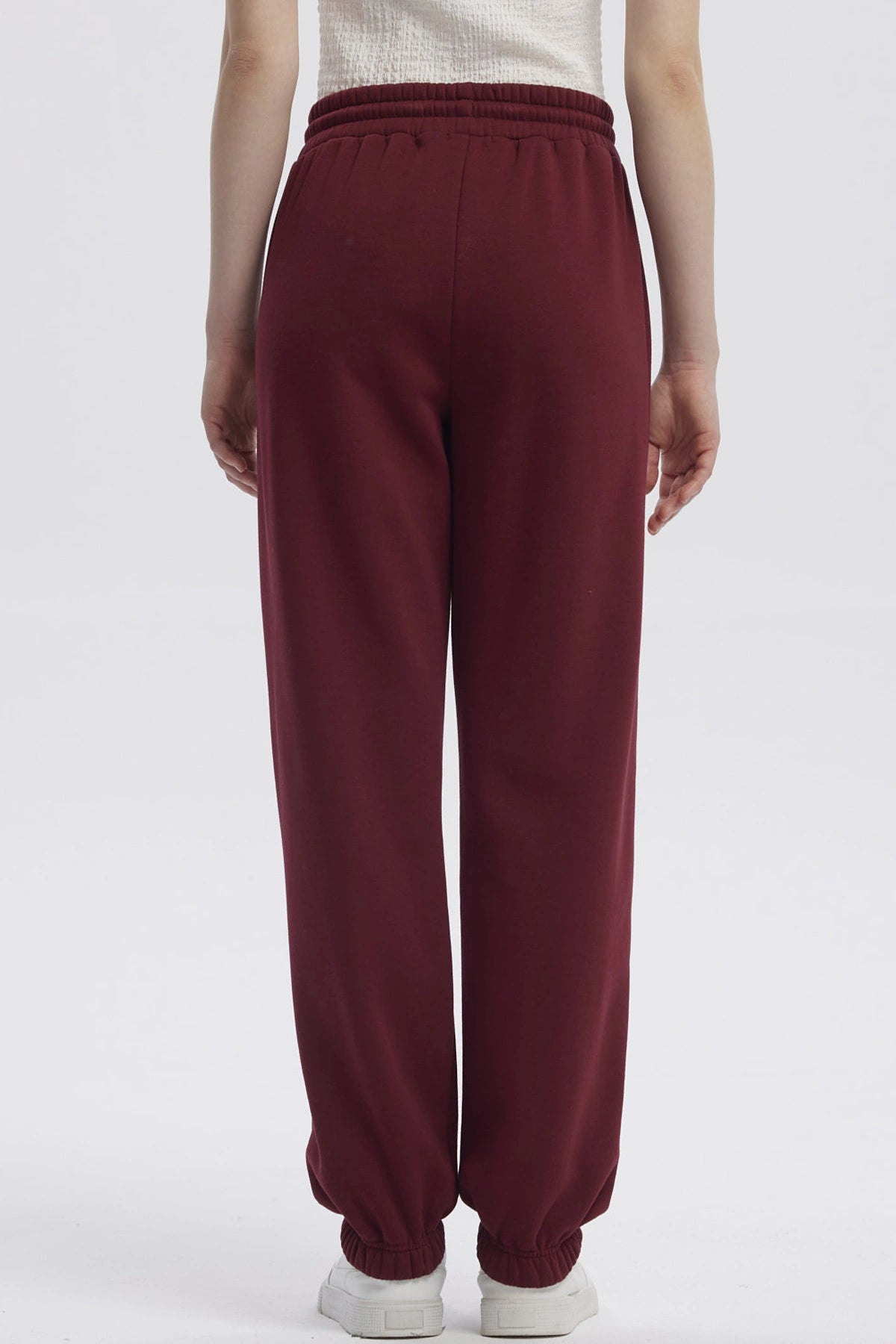 Pantalón Buzo Mujer Jogger Rojo