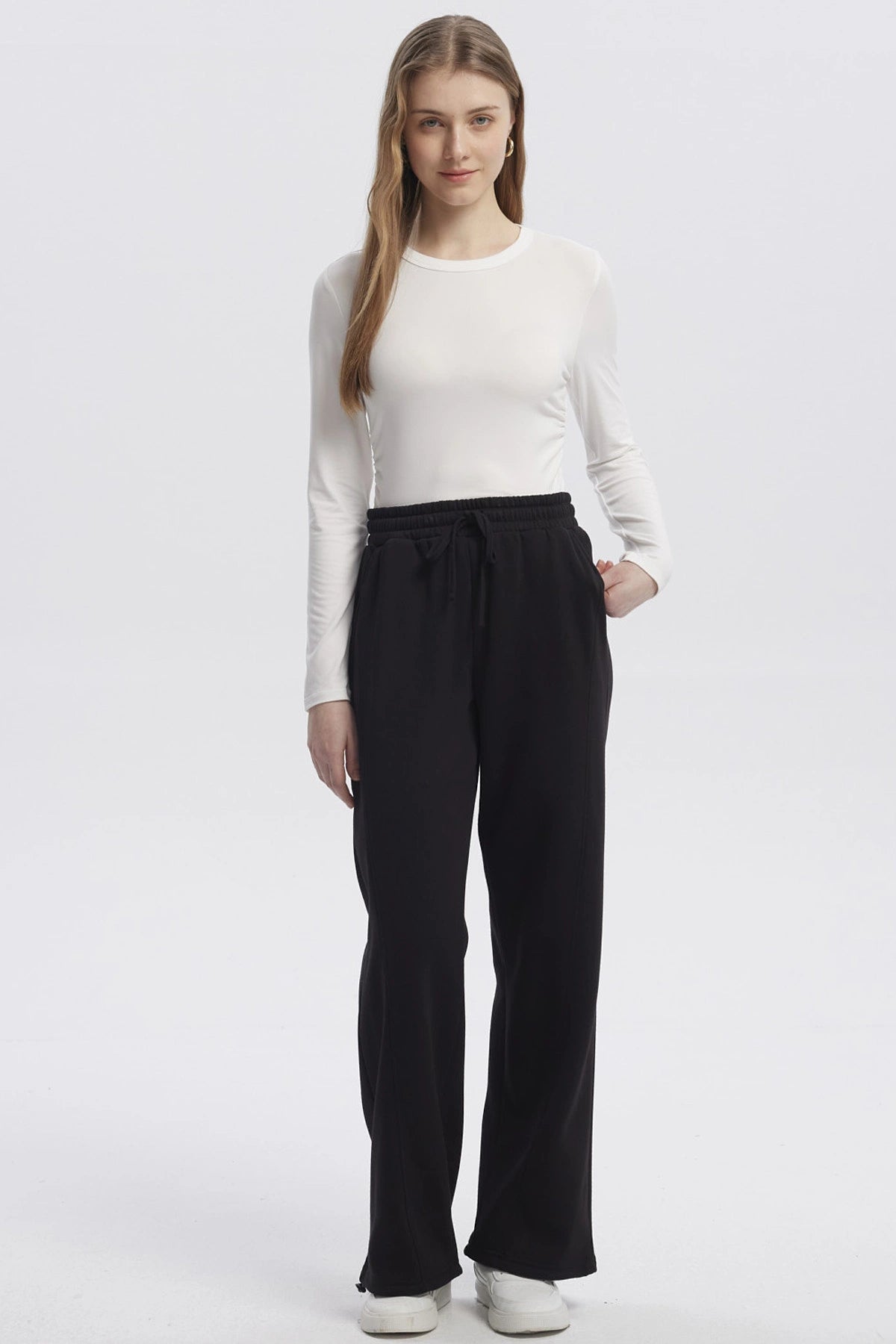 Pantalón Buzo Mujer Jogger Negro