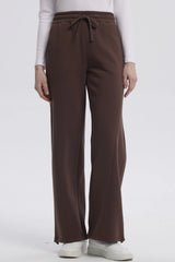 Pantalón Buzo Mujer Jogger Chocolate