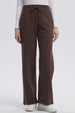 Pantalón Buzo Mujer Jogger Chocolate