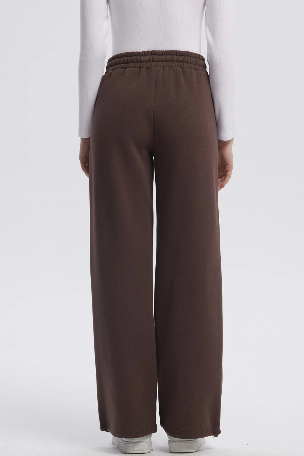 Pantalón Buzo Mujer Jogger Chocolate