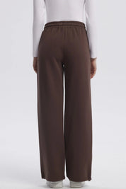 Pantalón Buzo Mujer Jogger Chocolate