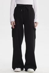 Pantalón Buzo Mujer Cargo Negro
