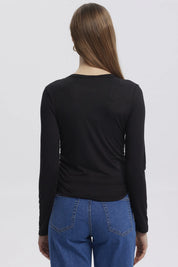 Polera Mujer Basic Negro
